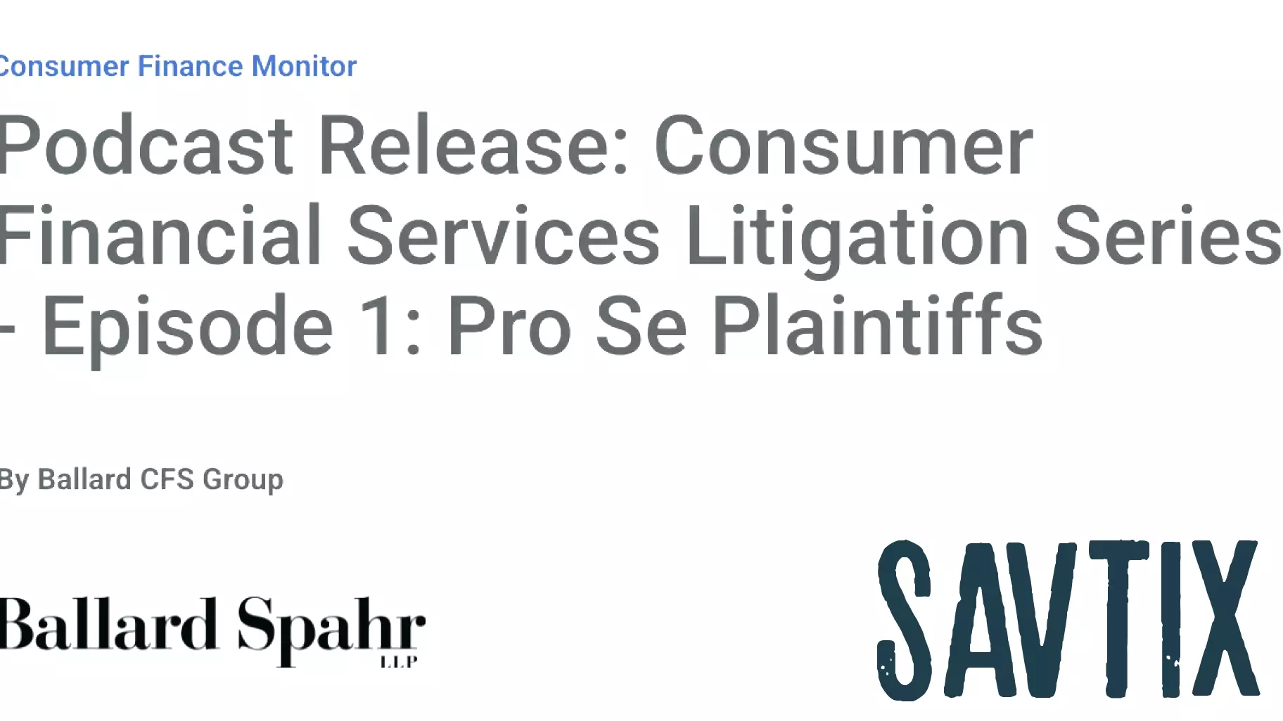 AI Reshapes Consumer Litigation as Pro Se Plaintiffs Gain New Tools